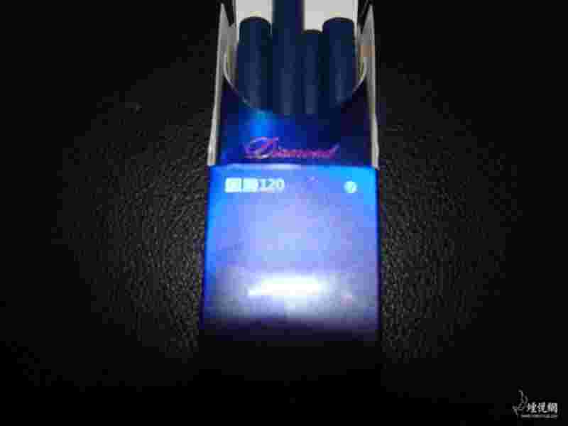 黑色砖石烟20元黑色的钻石烟