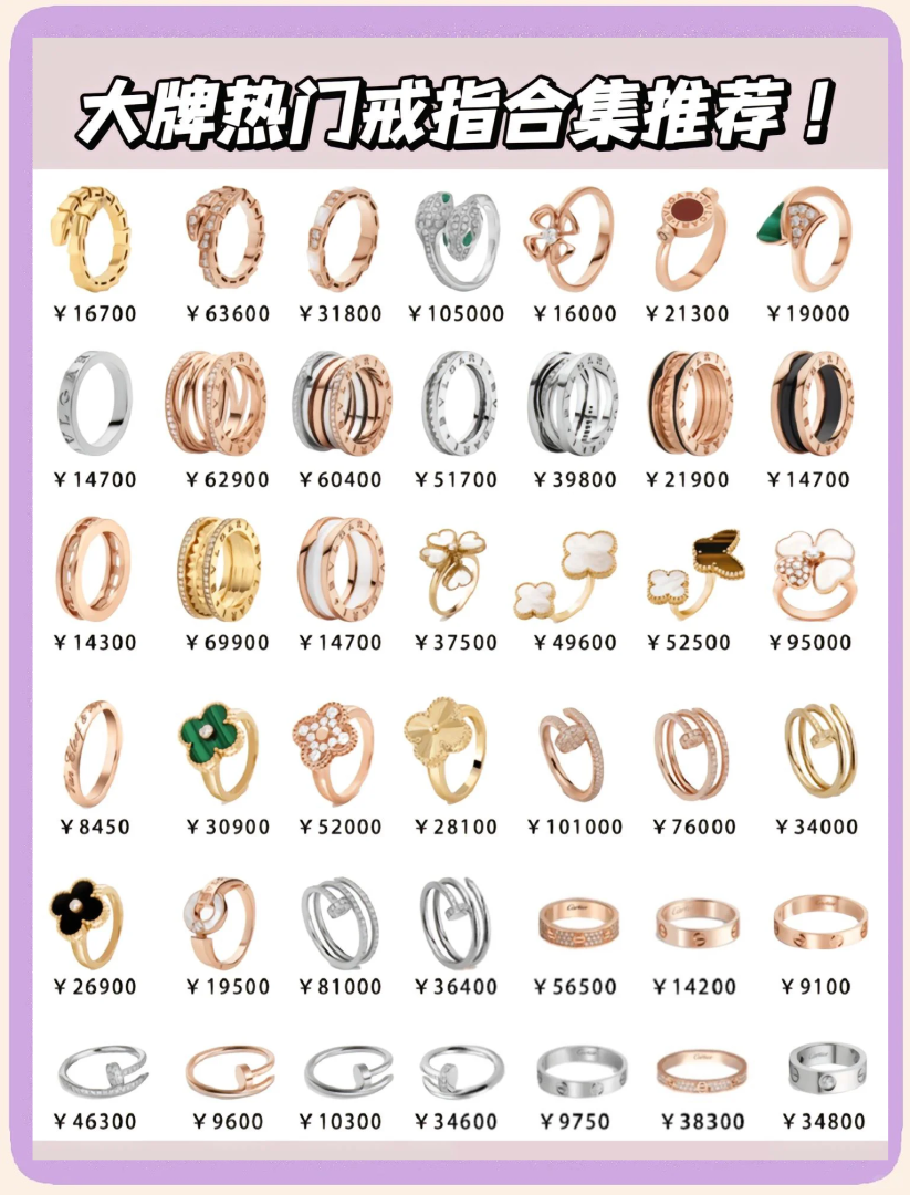 一般人结婚买多少钱戒指结婚一般买几个戒指啊