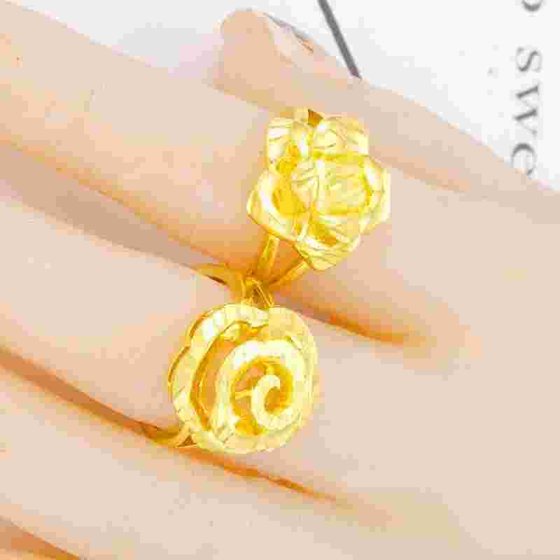 黄金戒指图案的寓意,黄金戒指样子图片大全