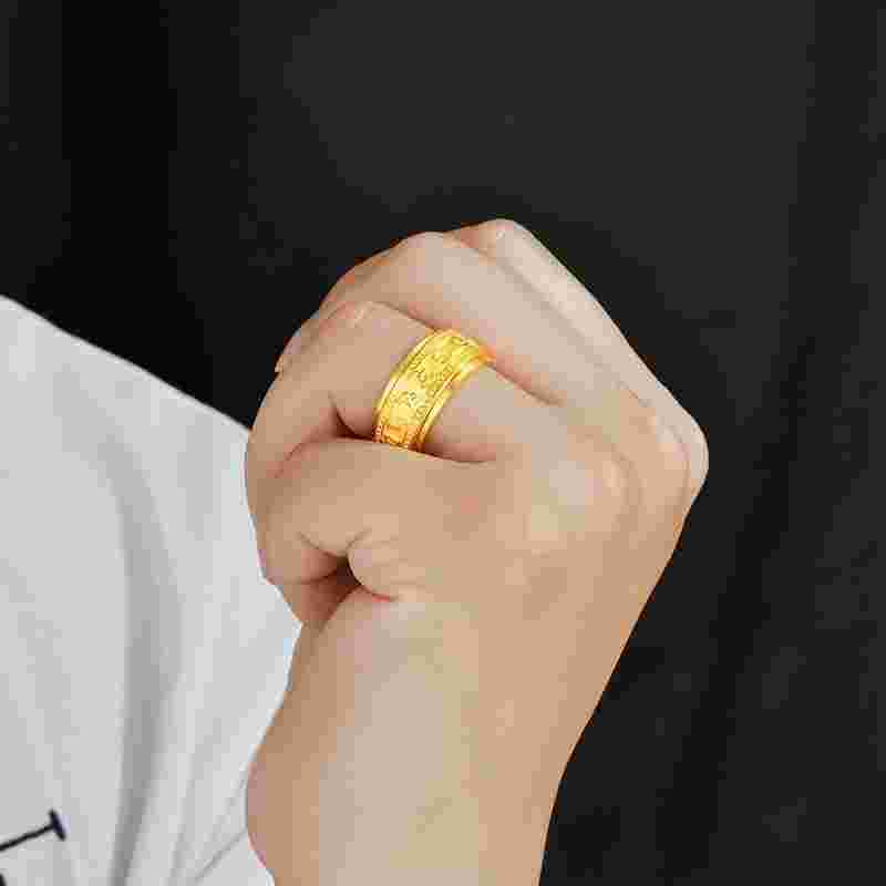 男士黄金戒指2020新款图片大全男士黄金戒指2020新款图片