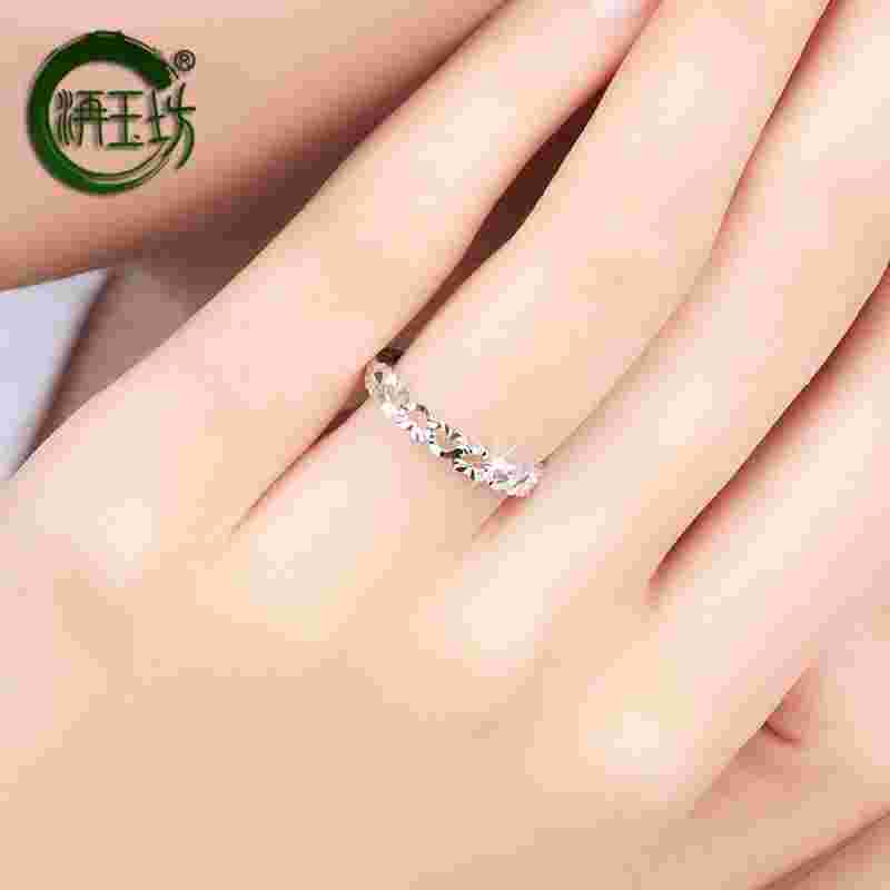 女士铂金戒指图片,女士铂金戒指图片及价格