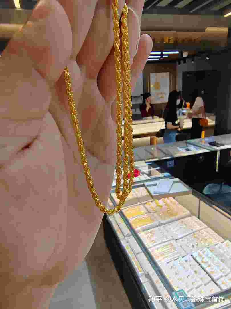 黄金项链图片实拍,项链图片大全大图