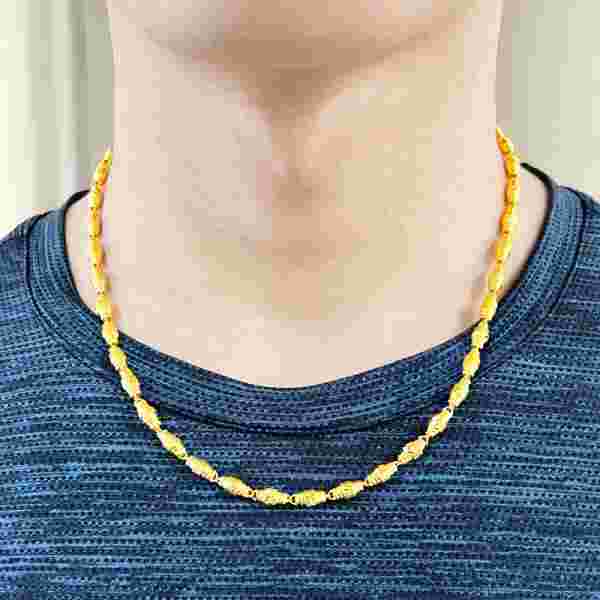 黄金项链的链子也是黄金的吗黄金项链有一模一样的吗