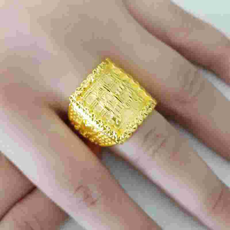 黄金男戒指最新款式图片大全,黄金男士指环戒指图片