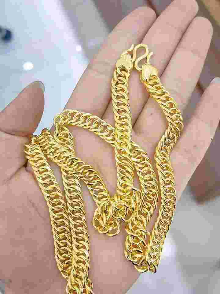 男士黄金项链照片图片,男士黄金项链照片