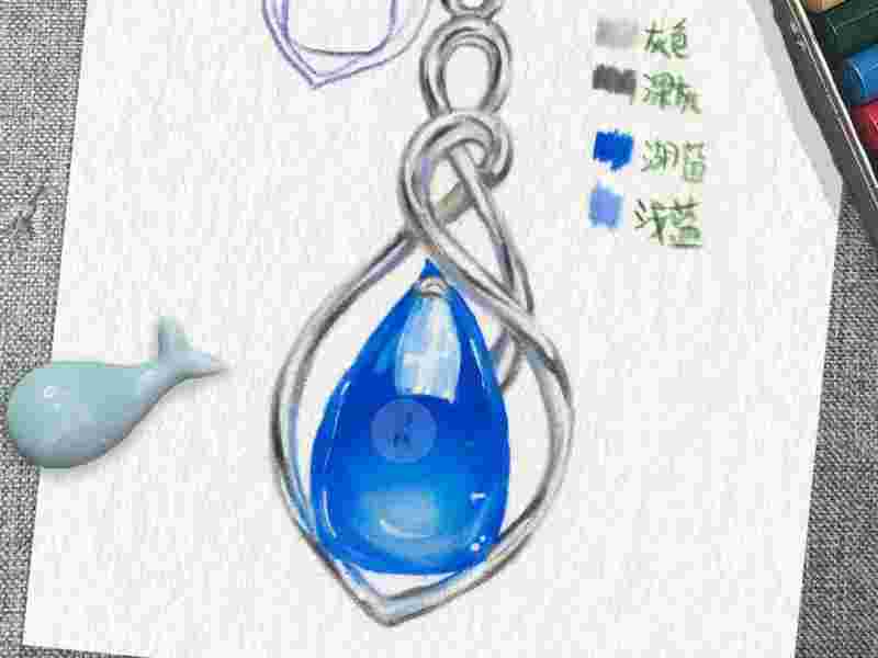 水晶宝石怎么画,水晶宝石怎么画简笔画