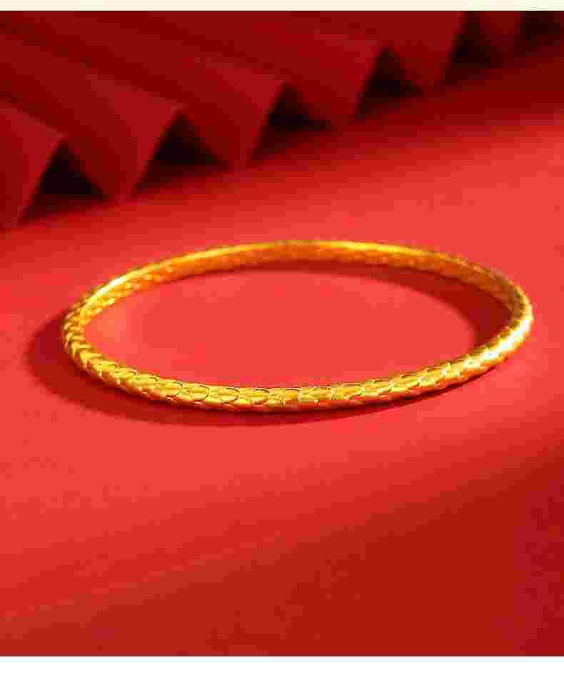 金手镯图片女款大全2022新款,金手镯图片女款大全及价格