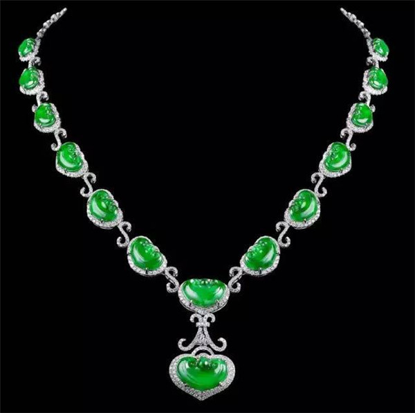 翡翠项链,二千左右翡翠项链-第2张图片-翡翠网