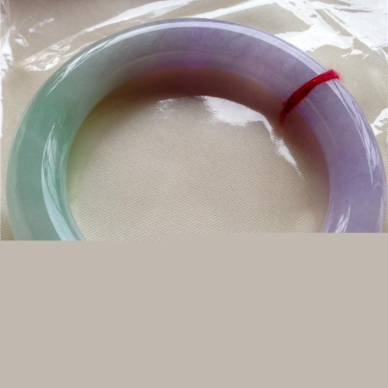 冰糯种翡翠手镯,7000左右的糯种手镯图片-第2张图片-翡翠网 冰糯种翡翠手镯,7000左右的糯种手镯图片-第2张图片-翡翠网