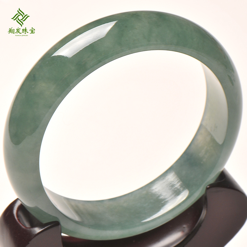 三万花青翡翠手镯图片翡翠手镯青-第1张图片-翡翠网 三万花青翡翠手镯图片翡翠手镯青-第1张图片-翡翠网