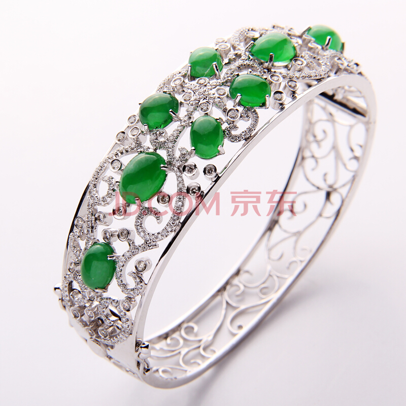 手镯款式镶翡翠手镯款式-第1张图片-翡翠网 手镯款式镶翡翠手镯款式-第1张图片-翡翠网