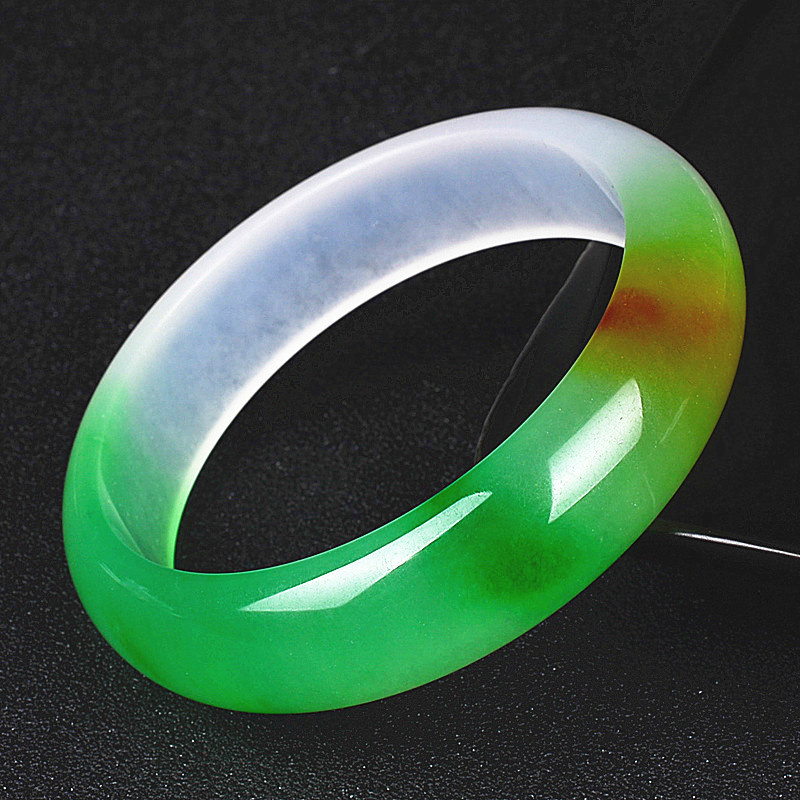 三色翡翠手镯鉴别方法三色 翡翠手镯图片-第2张图片-翡翠网 三色翡翠手镯鉴别方法三色 翡翠手镯图片-第2张图片-翡翠网