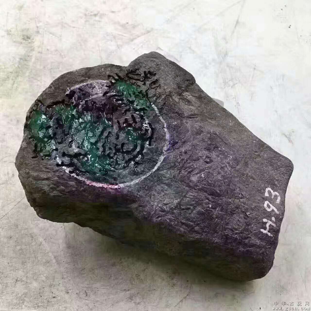 北京开窗原石翡翠,翡翠原石图片-第1张图片-翡翠网 北京开窗原石翡翠,翡翠原石图片-第1张图片-翡翠网