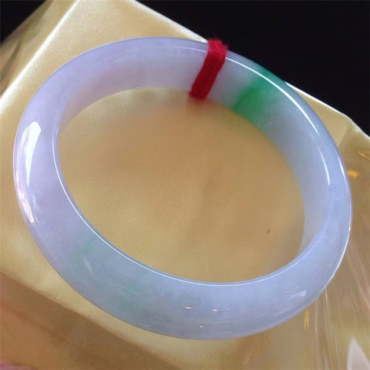 紫罗兰手镯是什么玉正圈紫罗兰翡翠手镯-第1张图片-翡翠网