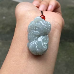 a货翡翠貔貅吊坠2000多翡翠a货貔貅价格-第1张图片-翡翠网