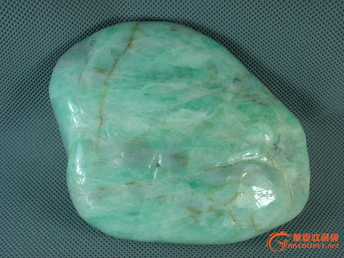 翡翠豆种原石豆种翡翠原石切面图片-第2张图片-翡翠网