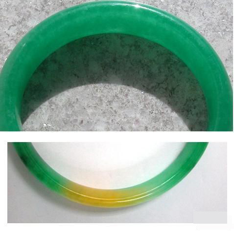 b货手镯特征,b货翡翠手镯价格-第1张图片-翡翠网 b货手镯特征,b货翡翠手镯价格-第1张图片-翡翠网