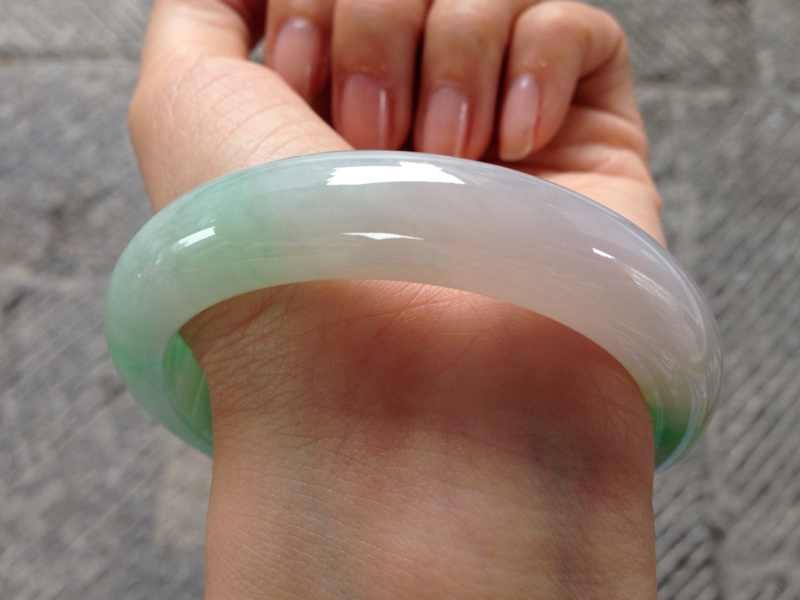 翡翠手镯包金图片包金翡翠手镯-第1张图片-翡翠网 翡翠手镯包金图片包金翡翠手镯-第1张图片-翡翠网