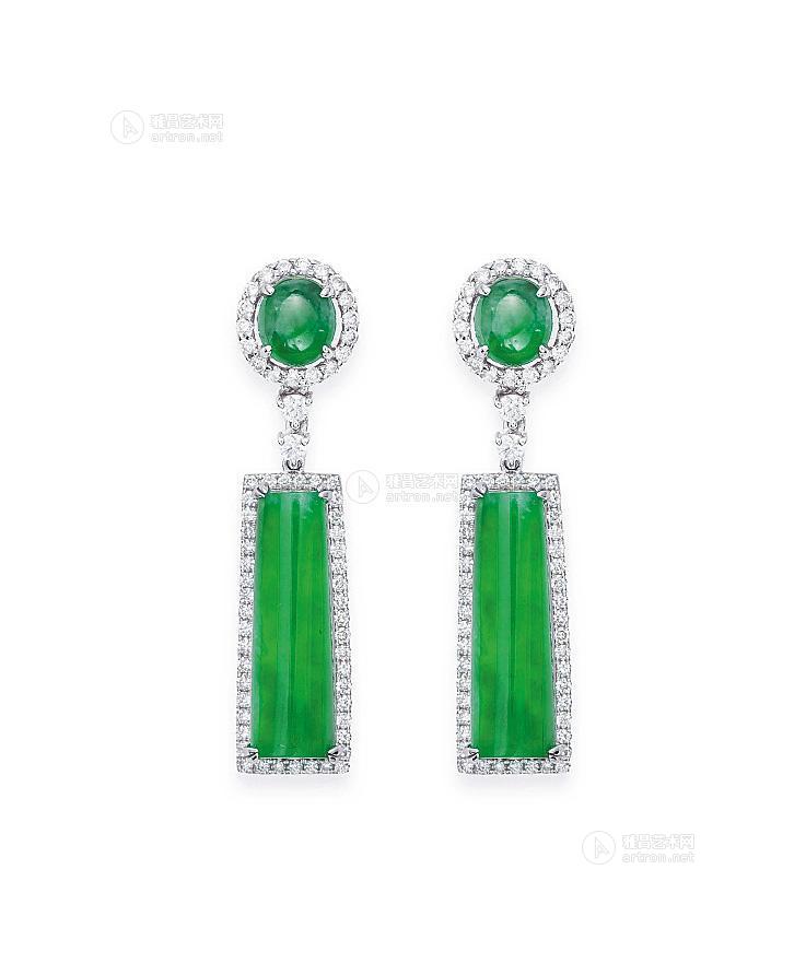 翡翠圆耳钉镶嵌款式图片,翡翠耳钉图片及价格-第1张图片-翡翠网 翡翠圆耳钉镶嵌款式图片,翡翠耳钉图片及价格-第1张图片-翡翠网