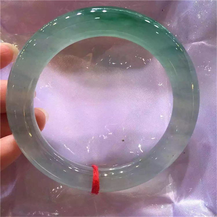 糯种紫色翡翠手镯糯种翡翠图片-第1张图片-翡翠网 糯种紫色翡翠手镯糯种翡翠图片-第1张图片-翡翠网