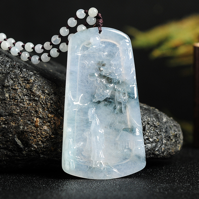 包含冰糯种翡翠挂件价格的词条-第1张图片-翡翠网 包含冰糯种翡翠挂件价格的词条-第1张图片-翡翠网