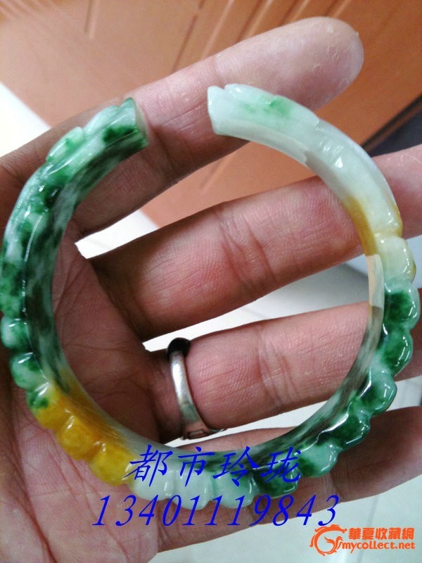 关于老坑黄翡翠手镯价格的信息-第1张图片-翡翠网 关于老坑黄翡翠手镯价格的信息-第1张图片-翡翠网