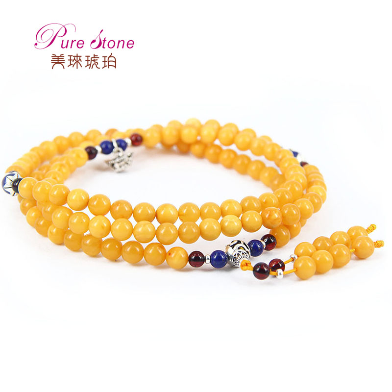 最好的翡翠玉镯图片蜜蜡珠链可以和翡翠手镯一起带吗-第2张图片-翡翠网 最好的翡翠玉镯图片蜜蜡珠链可以和翡翠手镯一起带吗-第2张图片-翡翠网