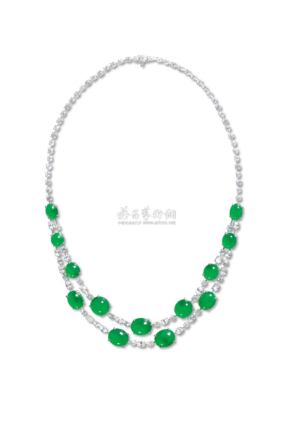 关于豆种翡翠项链价格的信息-第2张图片-翡翠网 关于豆种翡翠项链价格的信息-第2张图片-翡翠网