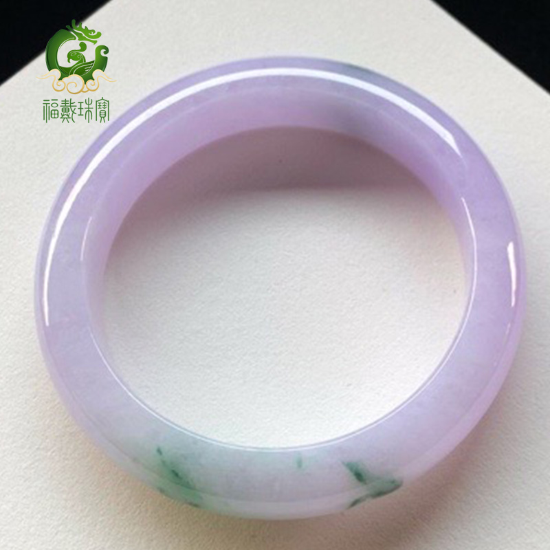 带紫带绿的翡翠手镯的简单介绍-第2张图片-翡翠网 带紫带绿的翡翠手镯的简单介绍-第2张图片-翡翠网