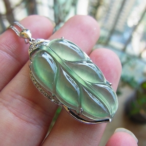 包含叶子翡翠的颜色知识大全的词条-第1张图片-翡翠网 包含叶子翡翠的颜色知识大全的词条-第1张图片-翡翠网