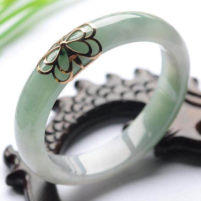 金镶玉手镯图片大全翡翠手镯金镶玉图片-第5张图片-翡翠网 金镶玉手镯图片大全翡翠手镯金镶玉图片-第5张图片-翡翠网