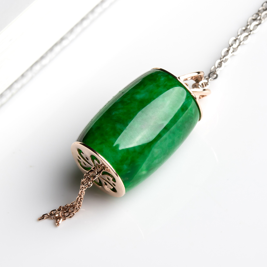 翡翠路路通镶嵌吊坠款式图片,路路通翡翠图片及价格-第1张图片-翡翠网 翡翠路路通镶嵌吊坠款式图片,路路通翡翠图片及价格-第1张图片-翡翠网