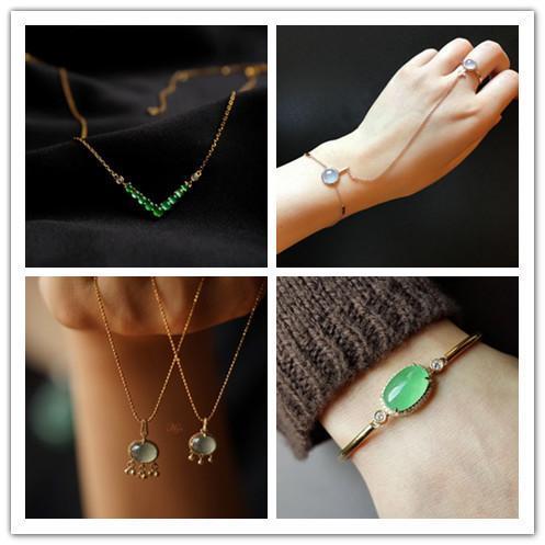 翡翠镶嵌镯子图片,翡翠手镯镶嵌图片大全-第39张图片-翡翠网 翡翠镶嵌镯子图片,翡翠手镯镶嵌图片大全-第39张图片-翡翠网