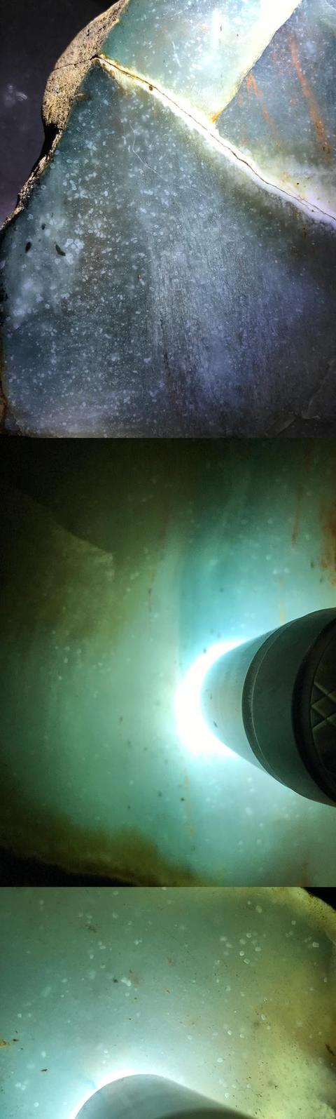 翡翠原石水沫,翡翠原石水沫玉共生-第2张图片-翡翠网 翡翠原石水沫,翡翠原石水沫玉共生-第2张图片-翡翠网