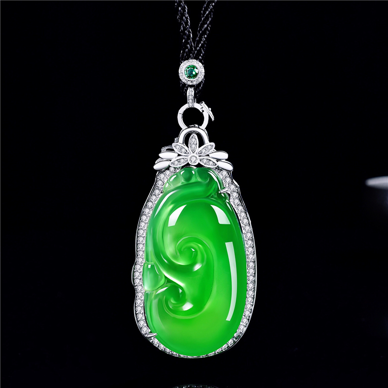 周大生翡翠吊坠价格查询翡翠如意吊坠价格查询-第2张图片-翡翠网 周大生翡翠吊坠价格查询翡翠如意吊坠价格查询-第2张图片-翡翠网