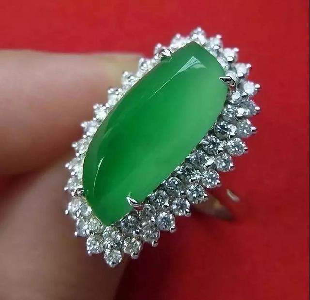 翡翠手镯包边翡翠包边镶嵌图片-第16张图片-翡翠网