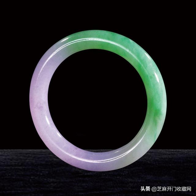 春带彩翡翠糯化种好吗冰糯春带彩翡翠手镯-第7张图片-翡翠网 春带彩翡翠糯化种好吗冰糯春带彩翡翠手镯-第7张图片-翡翠网