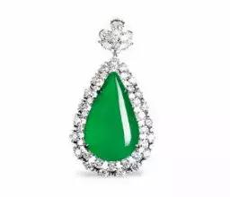 翡翠水滴手镯,假翡翠手镯特征-第5张图片-翡翠网 翡翠水滴手镯,假翡翠手镯特征-第5张图片-翡翠网