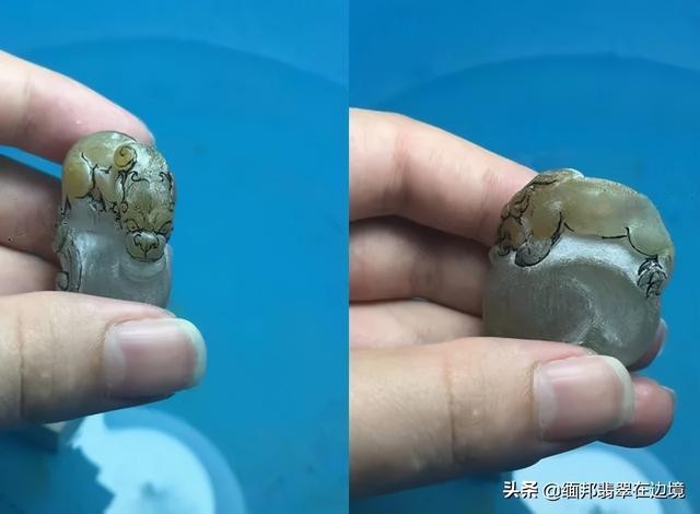 黄盐沙翡翠原石视频台湾翡翠原石翻沙-第5张图片-翡翠网 黄盐沙翡翠原石视频台湾翡翠原石翻沙-第5张图片-翡翠网