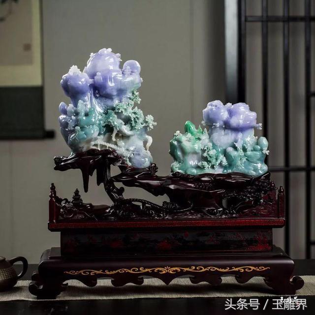 翡翠大摆件图片及价格,玉石摆件价格-第2张图片-翡翠网 翡翠大摆件图片及价格,玉石摆件价格-第2张图片-翡翠网