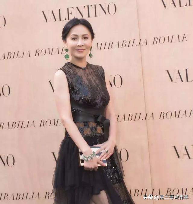 刘嘉玲翡翠知识,刘嘉玲戴翡翠的照片-第9张图片-翡翠网 刘嘉玲翡翠知识,刘嘉玲戴翡翠的照片-第9张图片-翡翠网