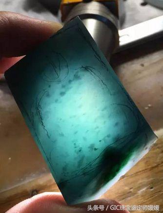 真假翡翠灯照图片对比翡翠手镯用灯照-第2张图片-翡翠网 真假翡翠灯照图片对比翡翠手镯用灯照-第2张图片-翡翠网