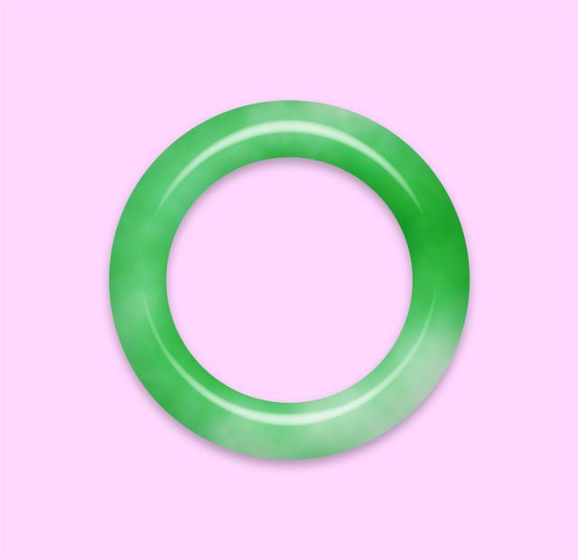 ps手工制作翡翠手镯ps制作玉镯步骤-第1张图片-翡翠网 ps手工制作翡翠手镯ps制作玉镯步骤-第1张图片-翡翠网