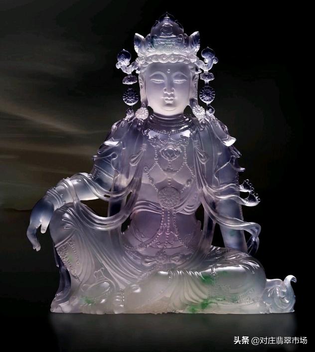 翡翠观音摆件图片大全最大的翡翠摆件有多重-第9张图片-翡翠网 翡翠观音摆件图片大全最大的翡翠摆件有多重-第9张图片-翡翠网