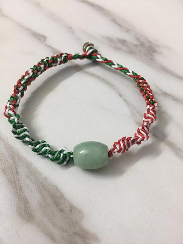 翡翠路路通手镯编织教程,翡翠路路通吊坠男士款-第12张图片-翡翠网