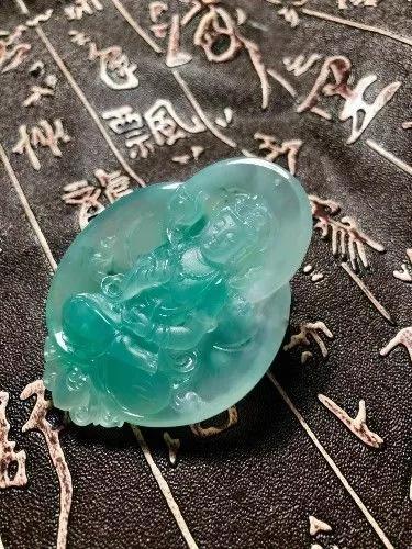 翡翠明料价格,冰种油青翡翠图片-第6张图片-翡翠网 翡翠明料价格,冰种油青翡翠图片-第6张图片-翡翠网