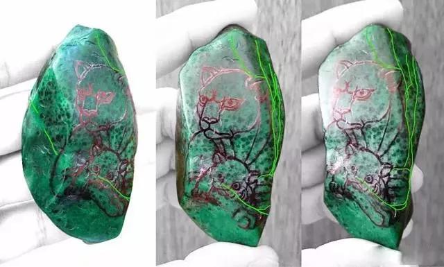 文山干青翡翠原石怎么抛光,翡翠原石表面-第2张图片-翡翠网