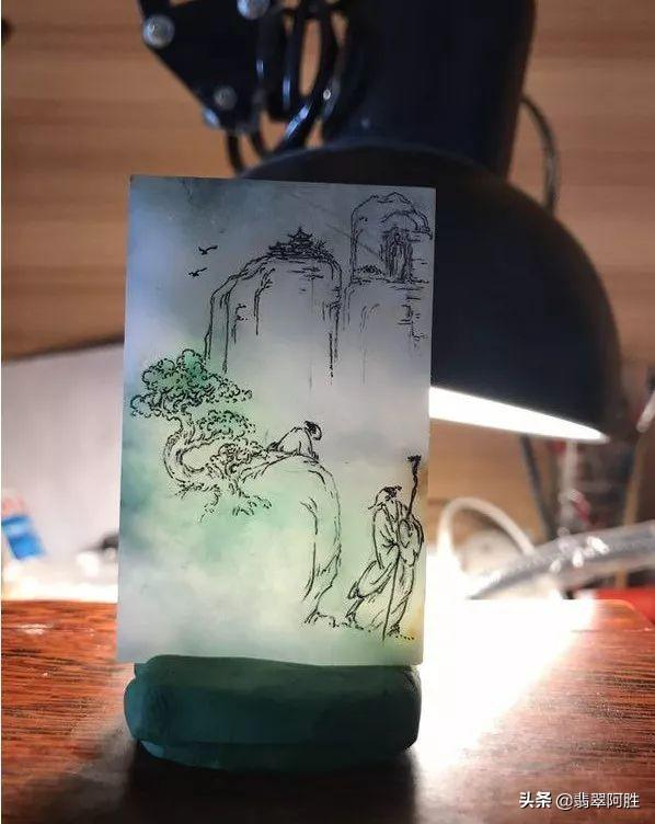 大马坎黄翡挂件图片,大马坎翡翠图片价格-第7张图片-翡翠网