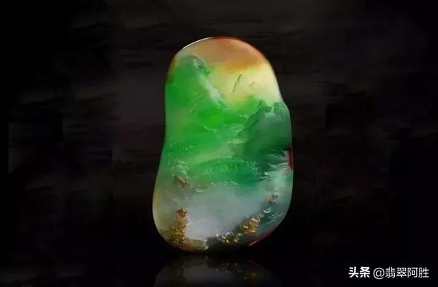 大马坎黄翡挂件图片,大马坎翡翠图片价格-第10张图片-翡翠网