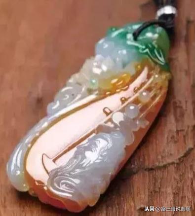 受沁翡翠手镯,五彩沁色翡翠价格-第14张图片-翡翠网 受沁翡翠手镯,五彩沁色翡翠价格-第14张图片-翡翠网